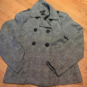 Robert Louis Wool Blend Double Breasted Blazer